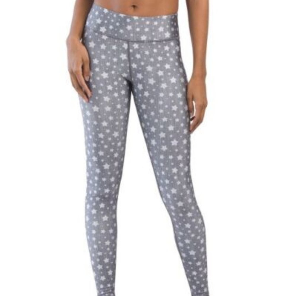 Terez High Waist North Star Ankle Leggings NWT